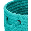 Colonial Mills Simply Home Solid - Turquoise 24"x24"x14"  100% Polypropylene Round - 4 of 4
