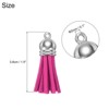 Unique Bargains PU Leather Craft Bracelets Jewelry Making Keychain Tassels 200 Pcs - 2 of 4
