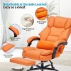 Executive Office Chair Modern with Footrest and Lumbar Support for Home Office 22in Wide Seat - 3irtyhousy - 3 of 4