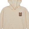 Teddy Bear Youth Off-White Long Sleeve Hooded Sweatshirt With 3D Ears - 2 of 3