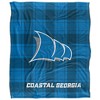 College Of Coastal Georgia Campus Plaid Spirit Silky Touch Super Soft Throw Blanket 50x60 - 2 of 4