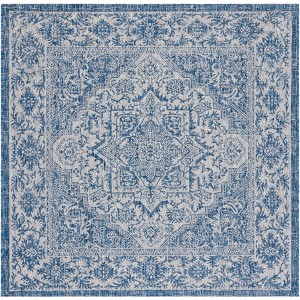 Courtyard CY8763 Power Loomed Indoor/Outdoor Area Rug  - Safavieh - 1 of 4