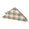 Kate Aurora Country Living 4 Pack Gingham Plaid Checkered Country Farmhouse Napkins - 2 of 2