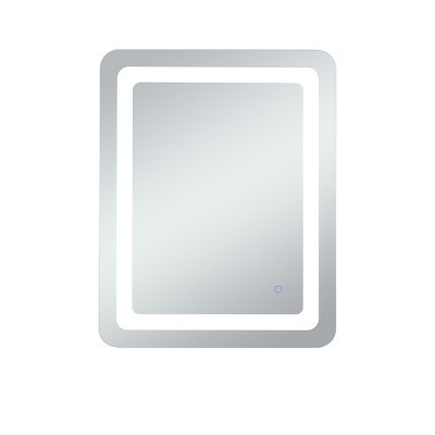 Elegant Lighting Genesis 20in x 30in soft edge LED mirror