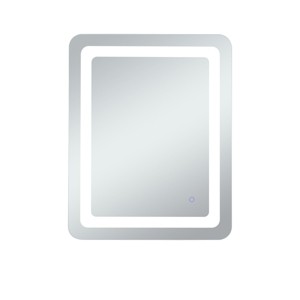 Elegant Lighting Genesis 20in x 30in soft edge LED mirror - 1 of 4