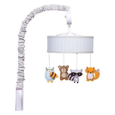 Trend Lab Musical Mobile Lodge Buddies - Gray