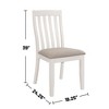 NicBex Set of 2 Dining Chair Modern Kitchen & Dining Room Upholstered Chair with Cushion Seats - image 3 of 4