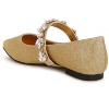 Flavia Diamante Brooch Glitter Ballerinas Women - 3 of 4