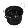 Granite Ware Water Bath Canner with Collapsible Jar Rack, 15.5 Quarts - Durable Enamel Steel Pot - Safe for Gas & Electric Stovetops (Speckled Black) - 2 of 4