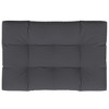 vidaXL Pallet Cushion Anthracite 100% polyester 47.2 x 31.5 in - 2 of 4