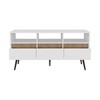 23.6" FSC Certified Engineered Wood TV Stand with 3 Drawers and 3 Shelves for Media Storage for Living Room and Bedroom - 3 of 4
