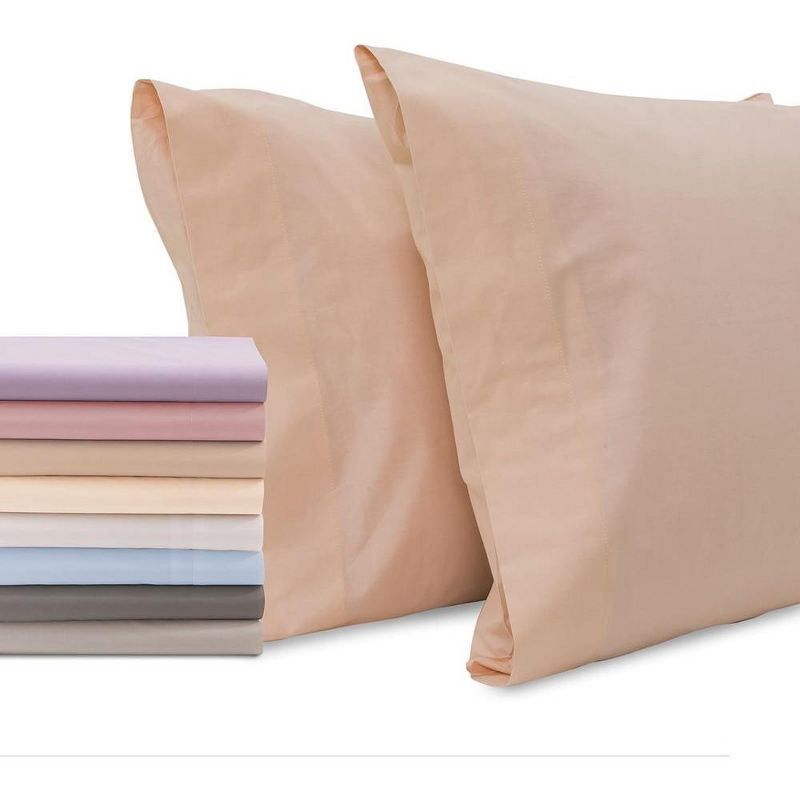 Superity Linen King Pillow Cases  - 2 Pack - 100% Premium Cotton - Open Enclosure, 1 of 9
