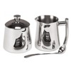 Frieling Sugar bowl /spoon, mirror finish, 10 fl. Oz., Stainless steel - 4 of 4
