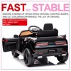 Licensed Dodge Challenger 12V Kids Ride-On Car, Electric Vehicle with Remote Control, LED Headlights, Battery Display - 4 of 4