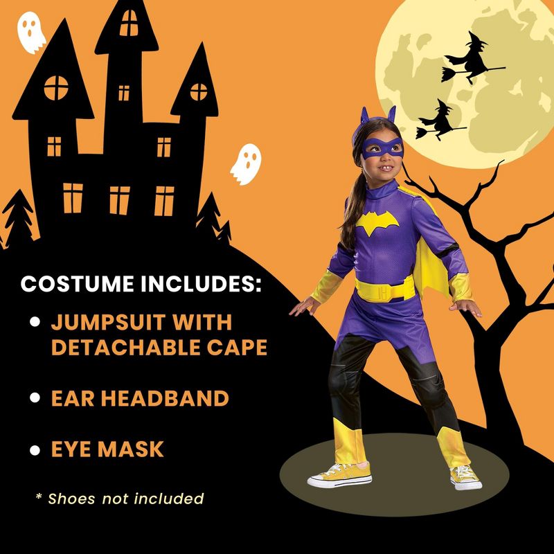 DC Batwheels Batgirl Classic Toddler Costume, 3 of 5