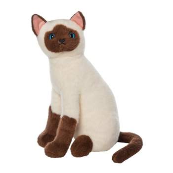 Manhattan Toy Imaginaries Siamese Cat 13.5" Children's Picture Book Stuffed Animal Companion