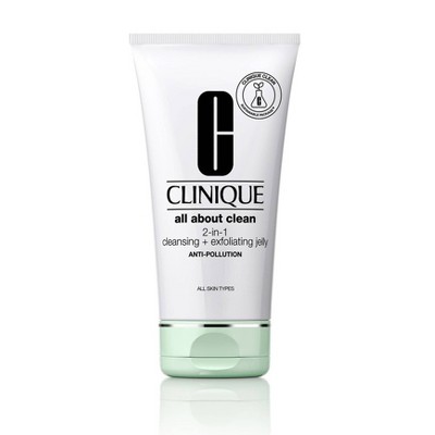 Clinique All About Clean 2-In-1 Cleansing + Exfoliating Jelly - 5oz - Ulta Beauty