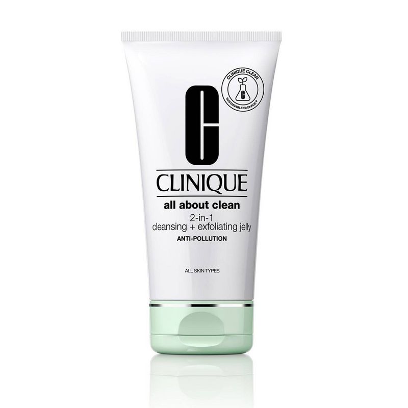 Clinique All About Clean 2-In-1 Cleansing + Exfoliating Jelly - 5 fl oz - Ulta Beauty, 1 of 8