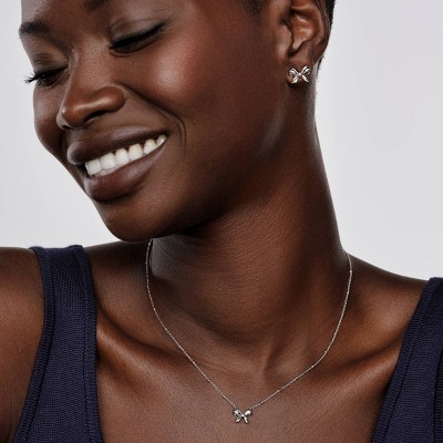 Kendra Scott Belle Pendant Necklace and Stud Earring Set 2pc - image 2