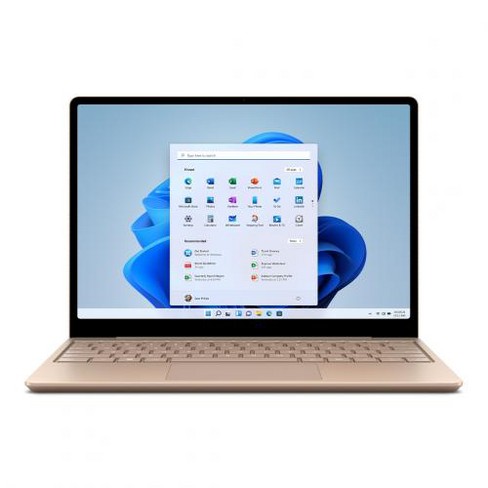 fisk Junction børste Microsoft Surface Laptop Go 2 12.4" Intel Core I5 8gb Ram 128gb Ssd  Sandstone - 11th Gen I5-1135g7 Quad-core - Multi-point Touchscreen : Target