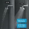 Attop High Pressure Rain Shower Head Easy Clean Adjustable Replacement for Your Bathroom Shower Heads 6-Inch Round - 2 of 4