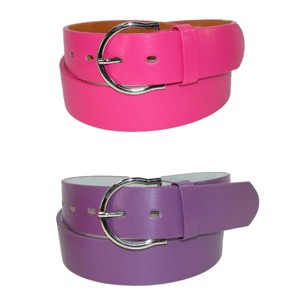CTM Women's Basic Bridle Belt (Pack of 2) - 1 of 4