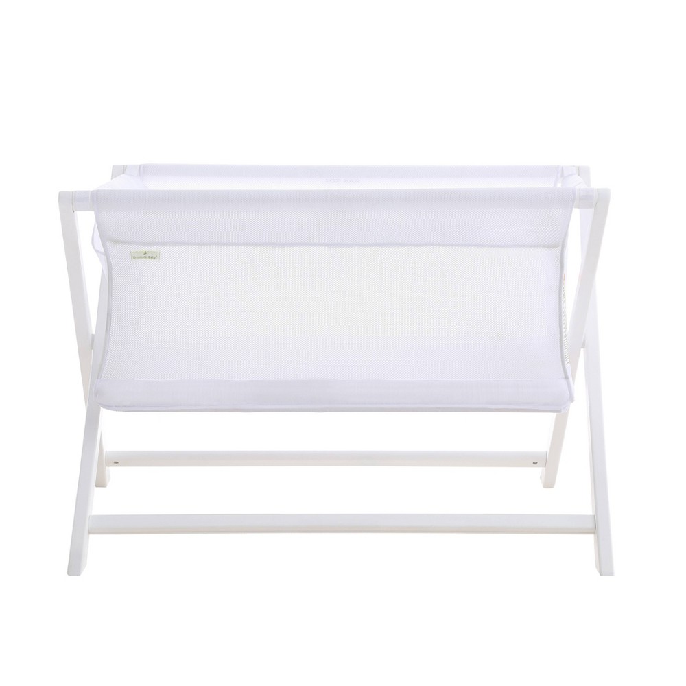 BreathableBaby Breathable Mesh Portable Sleeper - White- Bassinet & Travel Crib -  82391161
