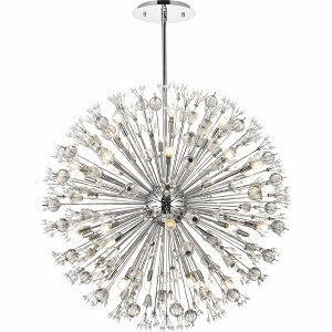 Elegant Lighting Vera 32 - Light Pendant in  Chrome - 1 of 4