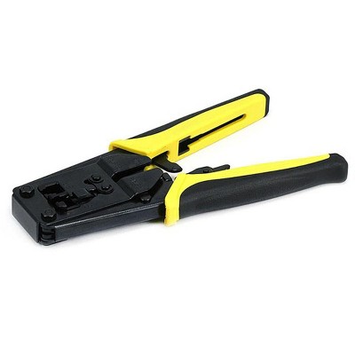 Monoprice RJ11/RJ12/RJ45 6P/8P Modular Plug Cut/Strip/Crimp Tool w/ Ratchet