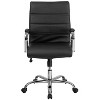 Merrick Lane Contemporary Mid-Back Home Office Chair with Padded Arms - 4 of 4