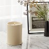 14oz Ceramic Ribbed Jar Candle Orange Blossom and Oak - Threshold™ - 2 of 4