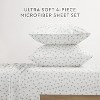 Bows and Flowers Patterned 4PC Bed Sheet Set - Becky Cameron - 2 of 4