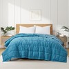 Peace Nest Oversized Reversible Microfiber Bedding Blankets, Lightweight and Soft with Satin Trim - image 2 of 4