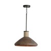 Capital Lighting Jacob 1 - Light Pendant in  Grey Wash/Iron Silk - 3 of 4