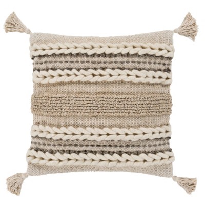 Modern Threads Printed Decorative Pillow Cover Cover, 18 x 18.