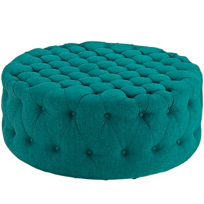 teal ottoman target