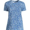 Lands' End Women's Relaxed Supima Cotton T-Shirt - 3 of 3