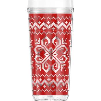 Thermos 16 oz. Insulated Tritan Travel Tumbler - Holiday Sweater