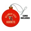 Delaware State University Hornets Logo Wood Christmas Tree Holiday Ornament - 4 of 4