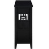 Okak Sideboard Cabinet, Bufft Cabinet with 4 Drawers and 1 Open Shelf, Storage Cabinet for Living Room, Dining Room, Kitchen, Black - 4 of 4