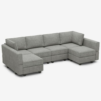 Belffin Modular Terry Sofa with Storage Seat (6 Seats + 8 Sides)