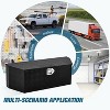 Heavy Duty 36" Steel Trailer Tongue Box, Lockable Storage Chest for Trucks & RVs, Secure 12x12x12 Utility Tool Organizer with Keys - 3 of 4