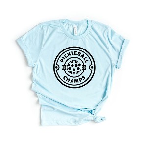 Simply Sage Market Women's Pickleball Champs Short Sleeve Graphic Tee - 1 of 2