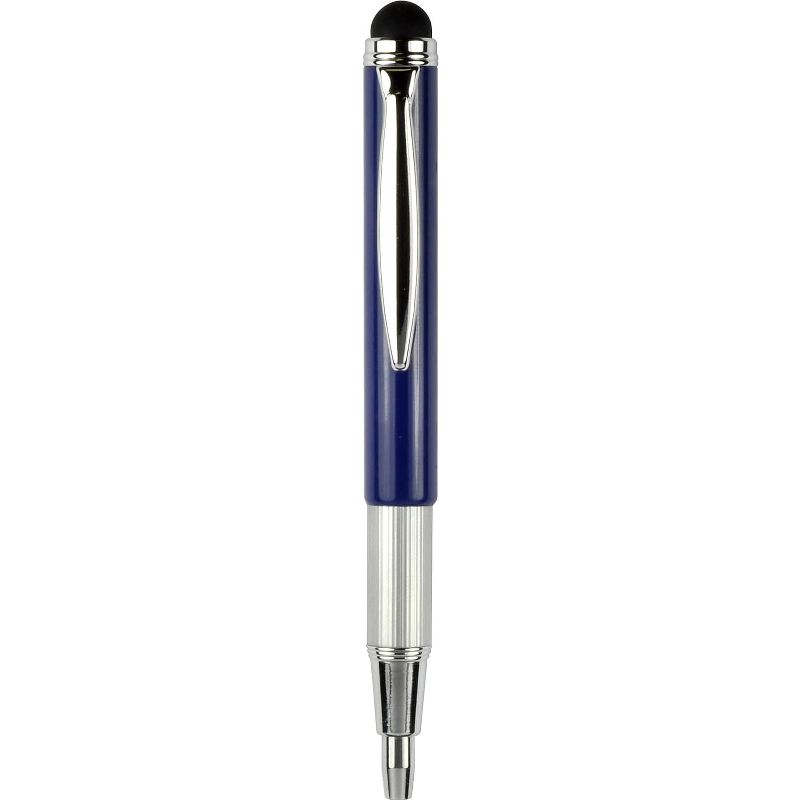 ZEBRA PEN CORP. StylusPen Telescopic Ballpoint Pen/Stylus Black Ink Blue/Gray Barrel 33602, 3 of 4