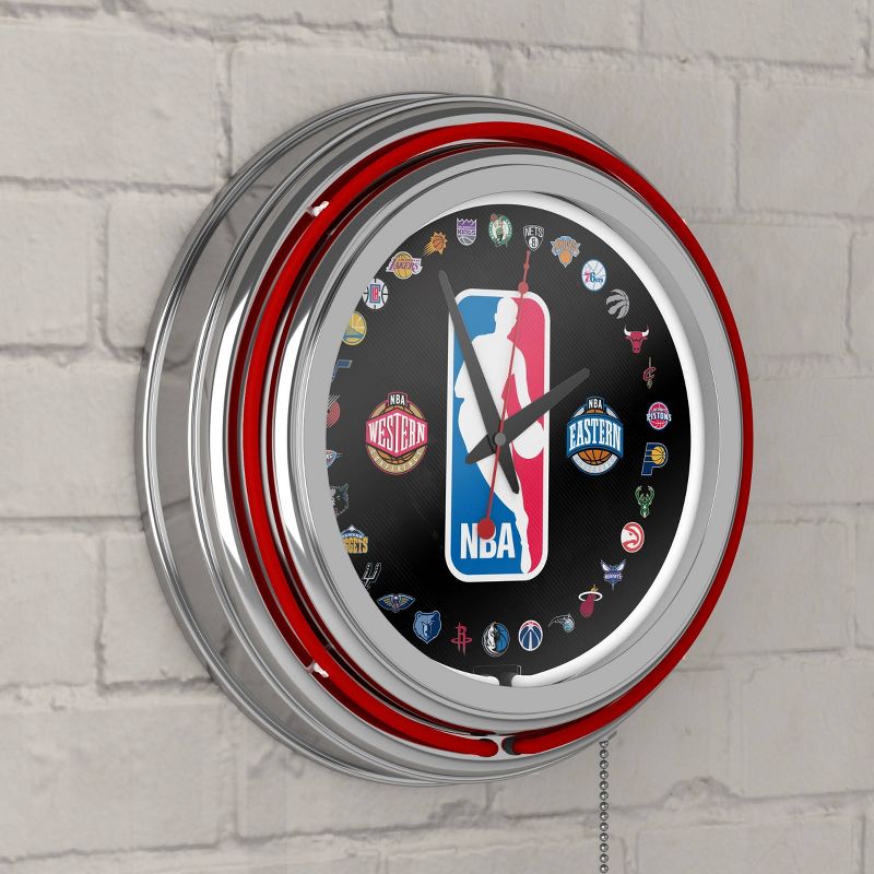 NBA Team Logo Wall Clock, 4 of 7