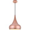 Elegant Lighting Circa 1 Light Honey Gold Pendant - 3 of 4