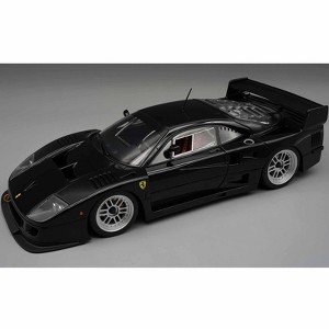 Ferrari F40 LM Black with Silver Enkei Rims "Press Version" (1996) Limited Edition to 40 pieces 1/18 Model Car by Tecnomodel - 1 of 3