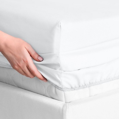 White Full Deep Pocket Microfiber Sheet Set