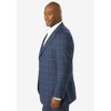 KingSize Men's Big & Tall Easy Movement Two-Button Jacket - 4 of 4