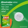 Zyrtec Oral Allergy and Sinus Dissolve Cetirizine Tablets - 24ct - 4 of 4